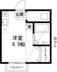 サンク王子神谷の物件間取画像